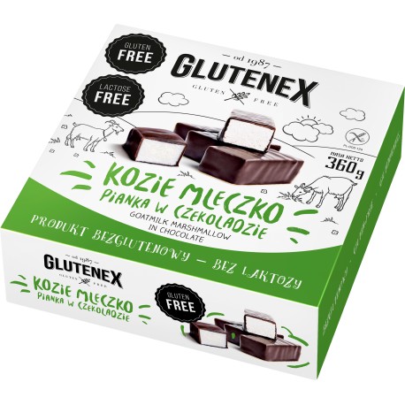 Kozie mleczko - pianka w czekoladzie - Produkty Bezglutenowe - Glutenex