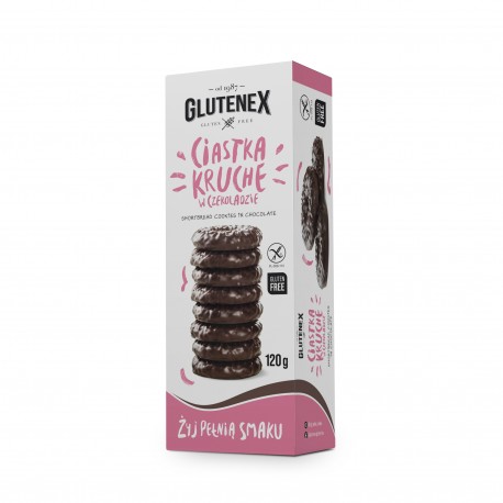 Ciastka kruche w czekoladzie - Produkty Bezglutenowe - Glutenex