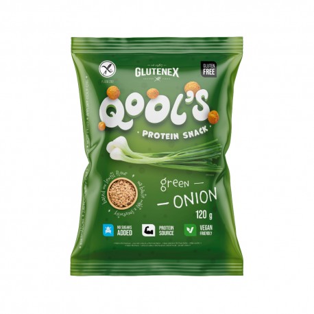 Qool`s Snacki Proteinowe - Zielona Cebulka